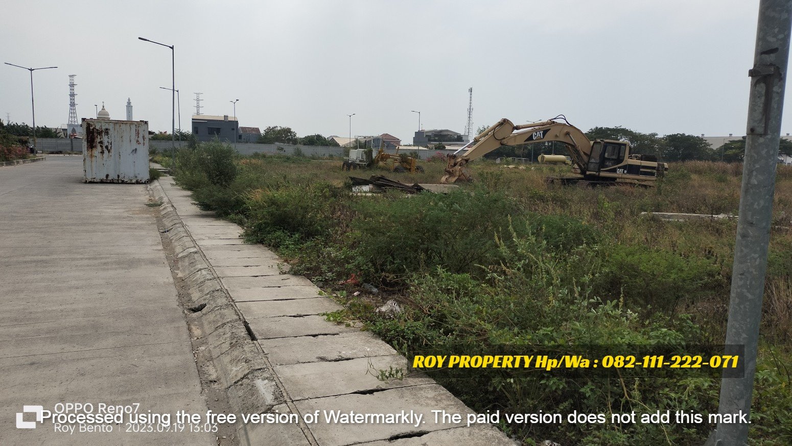 Disewakan Tanah Open Yard di Marunda Luas 2 Ha Kawasan Industri dan Pergudangan - MURAH - 4