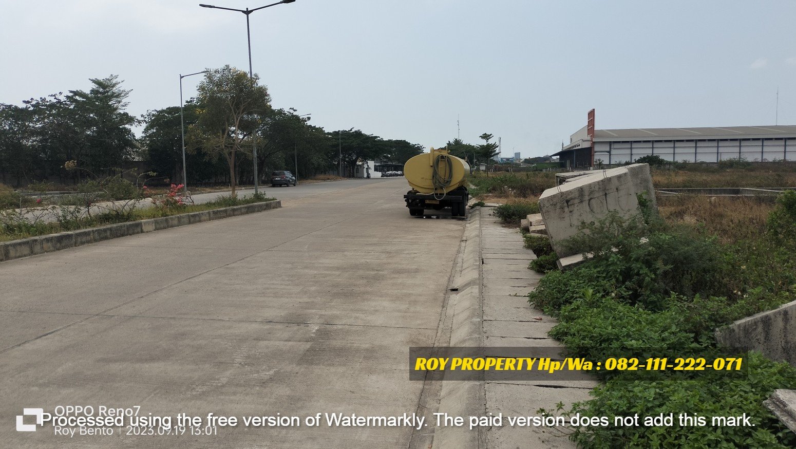 DISEWAKAN TANAH OPEN YARD di Marunda Luas 2.8 Ha Area Industri dan Gudang - MURAH - 22