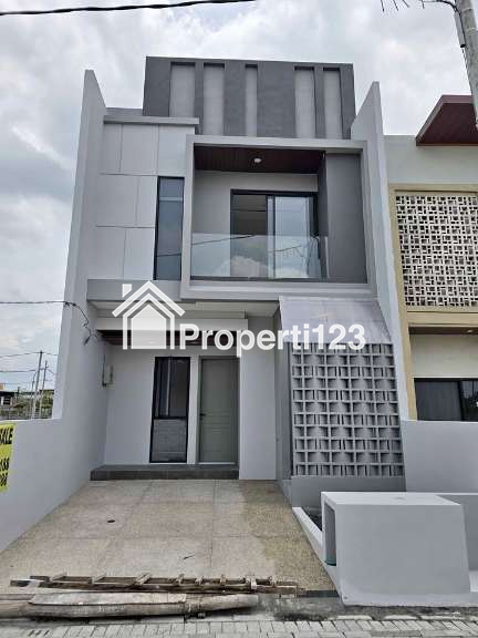 Rumah Baru Minimalis Modern Lokasi Perumahan Medokan Ayu Rungkut Surabaya - 1