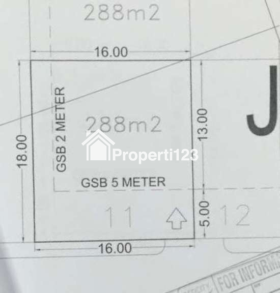 Dijual Tanah Kavling HUK Banci Cluster Inika Island Avani 288m - 1