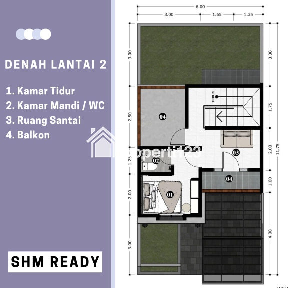 Rumah Villa Bukit Harmoni Promo - 5