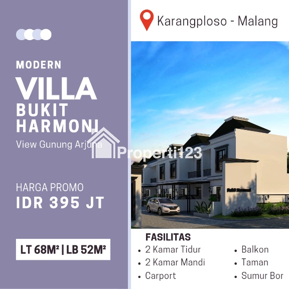 Rumah Villa Bukit Harmoni Promo - 1