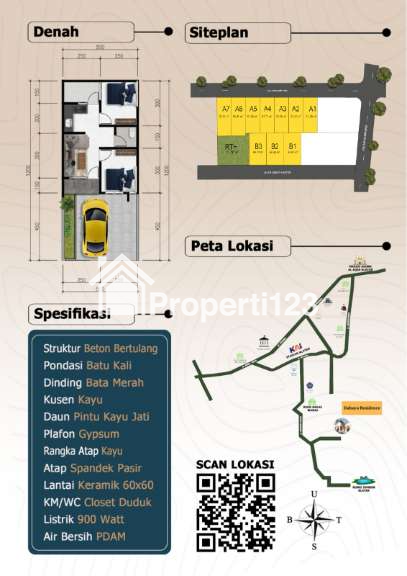 RUMAH SCANDINAVIAN 200 JUTAAN DI KLATEN SELATAN - 2