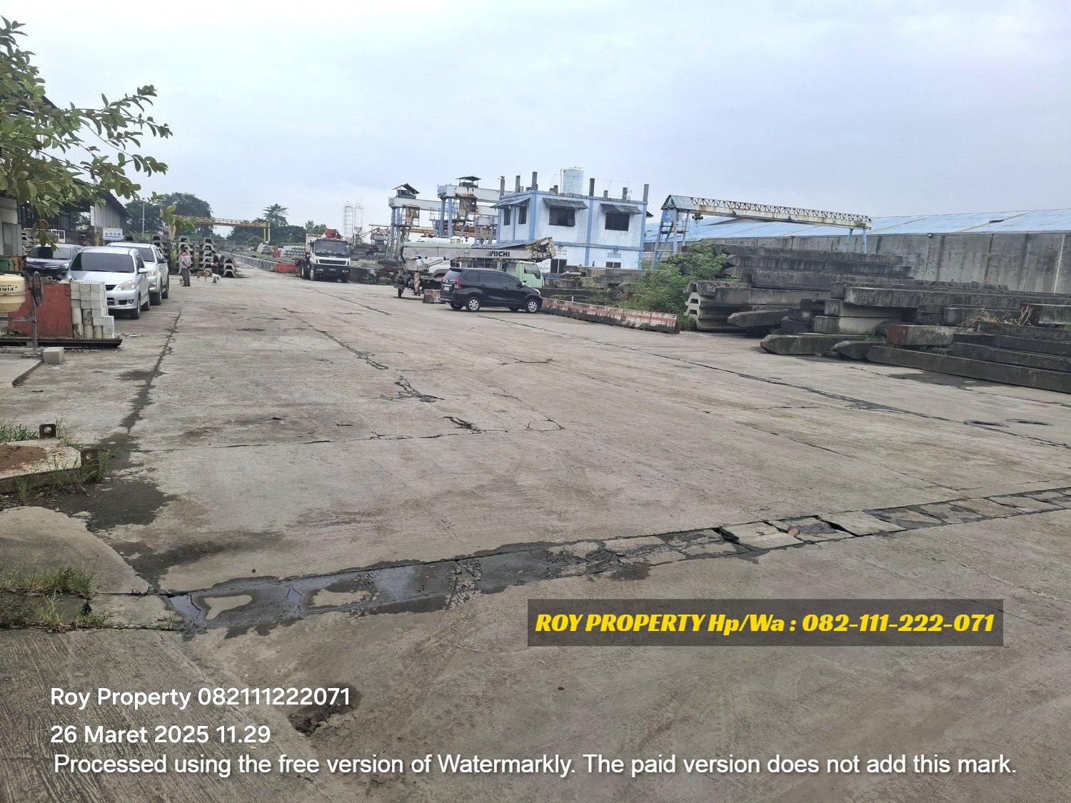 Dijual Tanah Open Yard di Cakung Cilincing Luas 4 Ha Full Cor Beton - MURAH SIAP BANGUN - 14