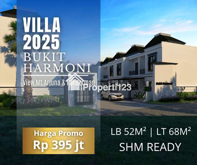 VILLA MALANG 2 LANTAI VIEW GUNUNG ARJUNA - 1