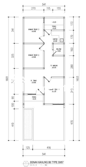 Rumah minimalis modern di Pitara Depok - 4