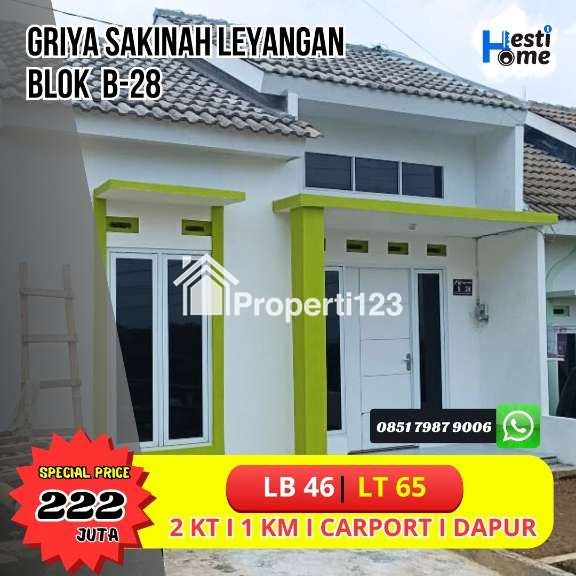 Rumah Murah View Gunung Ready Siap Huni di Griya Sakinah Blok B-28 - 1