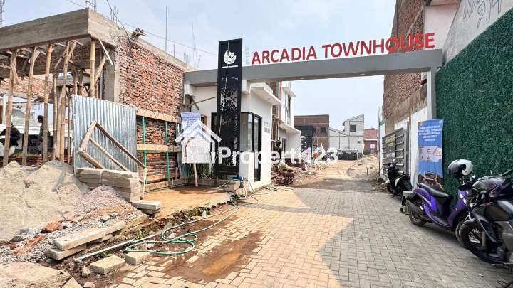dijual perumahan kpr di cipageran cimahi lokasi pinggir jalan akses mobil dekat tol baros - 2
