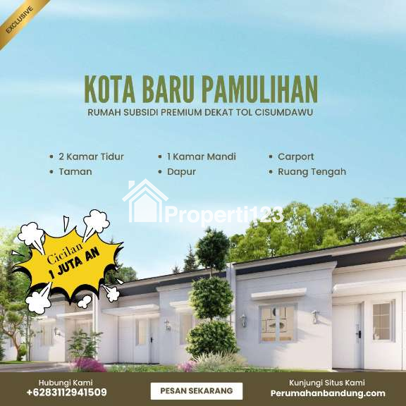 Kota Baru Pamulihan, Rumah Subsidi 5 menit dari Tol Cisumdawu doorprize NMAX - 1