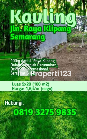 Tanah Sangat Strategis Di Klipang Semarang Dekat Rs Wongsonegoro - 4