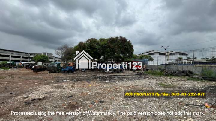 Dijual Tanah Open Yard di Yos Sudarso Jakarta Utara 9.155 m2 Cocok Buat Gudang dan Komersil - 1