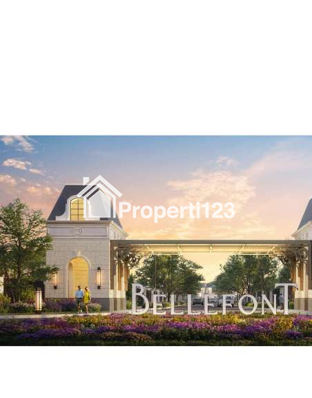 Rumah Mewah American Classic Bellefont East Summarecon Serpong - 3