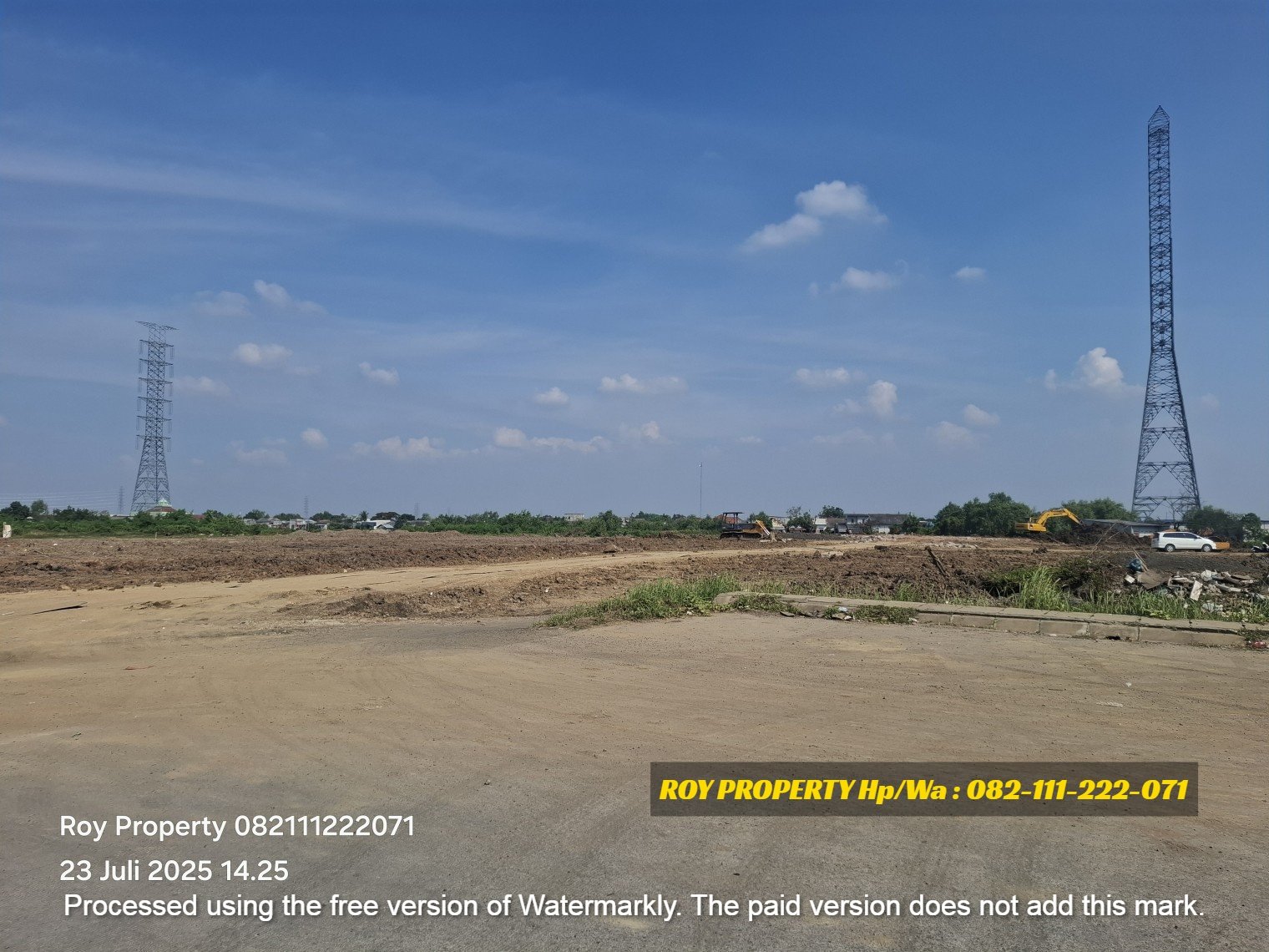 Dijual Tanah Open Yard di Marunda 14 Ha Cocok Buat Gudang dan Depo Container - SIAP BANGUN - 2