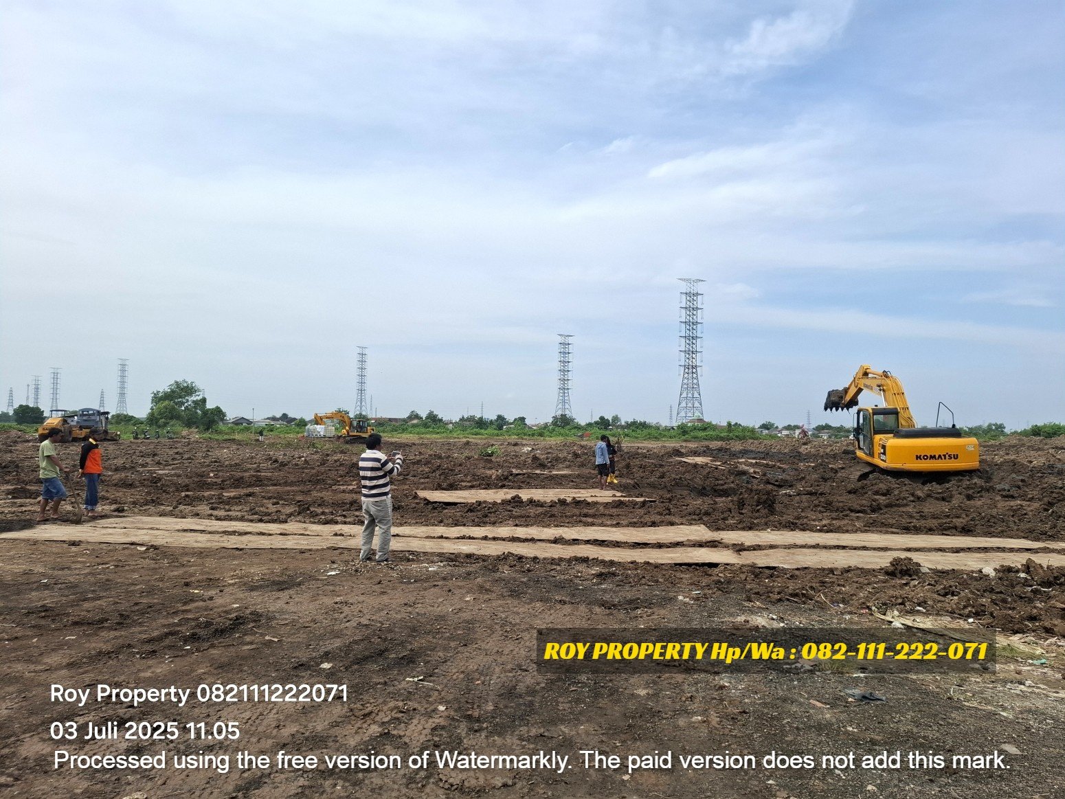Dijual Tanah Open Yard di Marunda 14 Ha Cocok Buat Gudang dan Depo Container - SIAP BANGUN - 14