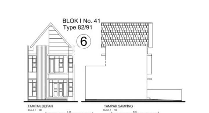 RUMAH GAYA SCANDINAVIA HARGA MULAI DARI RP. 960 JUTA DI MARGASARI BUAH BATU BANDUNG - 2