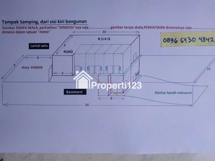 di jual RUKO+kos PINGGIR JALAN BESAR/JALAN UTAMA KOTA wilayah PURWAKARTA dengan PARKIRAN LUAS hub Okta 089664304842 - 3