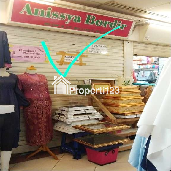 Sewa Toko Pasar Tanah Abang Blok A Lokasi Strategis Depan Lift Dari Pintu Utama - 1