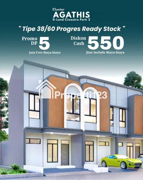 RUMAH DI JUAL DP 5 JUTA UDAH ALL IN DI CIWASTRA - 1