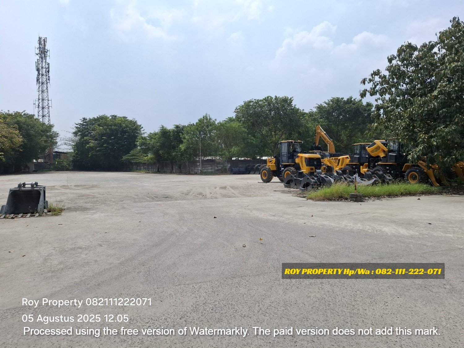 TERMURAH Disewakan Tanah di Cakung Cilincing 1.5 Ha Open Yard Full Cor Beton - 6