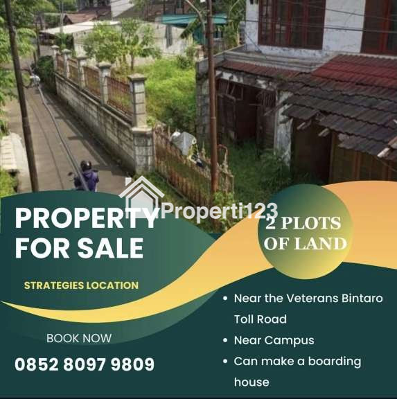 Dijual Cepat Rumah 2 Kavling di Jakarta Selatan (Hitung Harga Tanah) - 1
