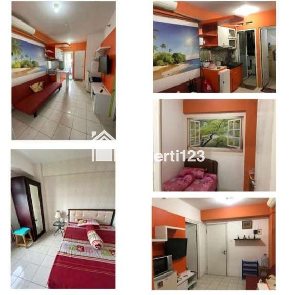 green pramuka 2 br full furnish bagus murah harga tertulis per 3 bulan - 2
