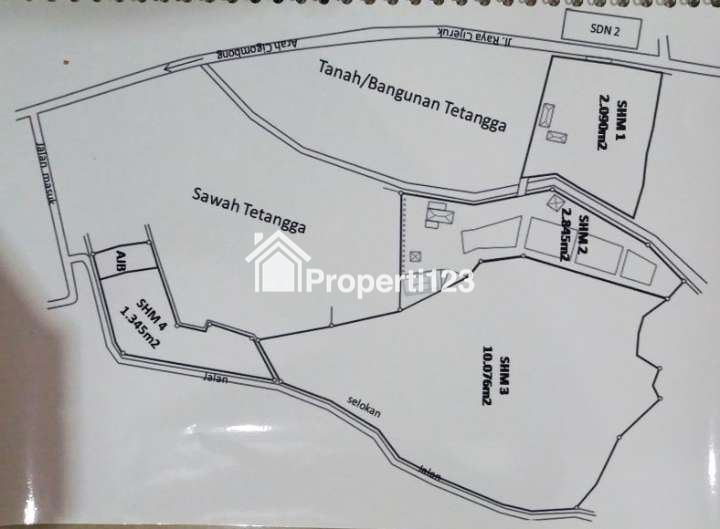 DIJUAL Tanah di Cijeruk Kabupaten Bogor - 3