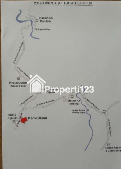 DIJUAL Tanah di Cijeruk Kabupaten Bogor - 4