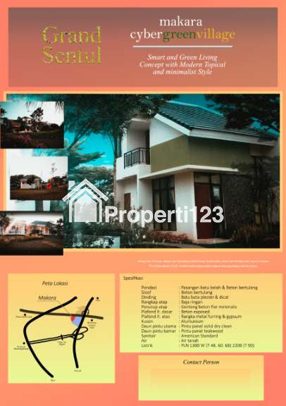 DIJUAL Rumah di Perumahan Grand Sentul City (5 unit rumah) - 6