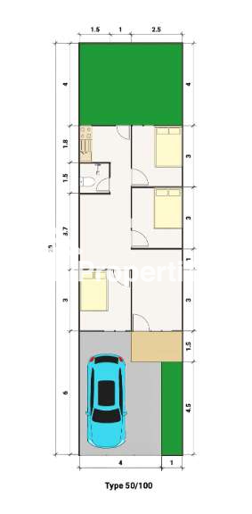 PROMO FREE ALL BIAYA RUMAH MODERN 1 LANTAI Wonorejo Selatan Rungkut Surabaya Timur - 2
