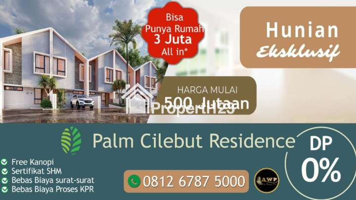 Palm Cilebut Residence Perumahan Baru Dekat Stasiun Cilebut Tanpa Dp - 4
