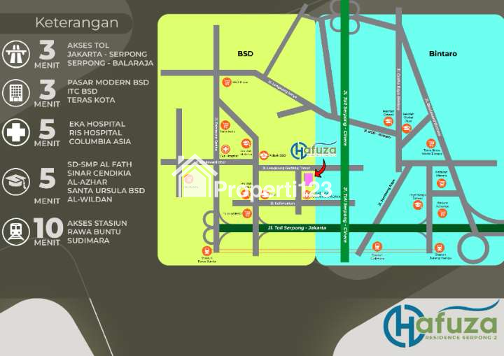Hafuza Residence Serpong 2, 5 Juta All In Di Serpong BSD City Tangerang Selatan - 4