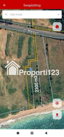 Dijual Tanah Tepi Pantai 23 Are di Pantai Tampah, Dekat Kuta Lombok - 9