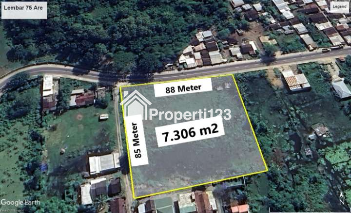 Dijual Cepat Tanah Pinggir Jalan 73 Are Aspal Hotmix Dekat Pelabuhan Lembar - 9