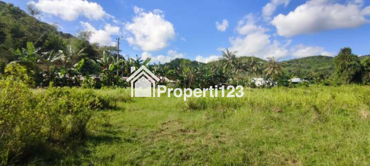 Dijual Cepat Tanah Pinggir Jalan 73 Are Aspal Hotmix Dekat Pelabuhan Lembar - 4