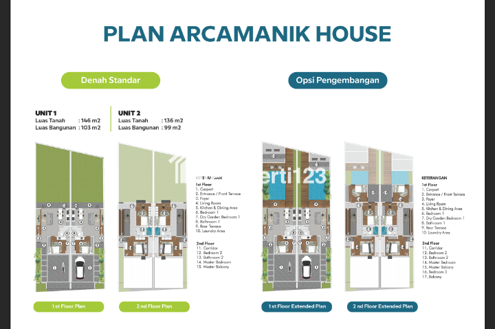DI JUAL RUMAH DI KAWASAN ELIT ARCAMANIK BANDUNG - 5