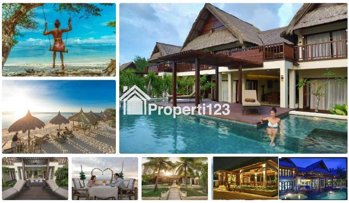 Dijual Hotel Resort & Spa Bintang 4 Tepi Pantai Gili Trawangan Lombok View Sunset - 2