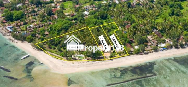 Dijual Tanah Kavling Tepi Pantai di Gili Air Lombok - View Sunset - 4