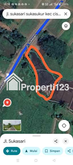 Dijual Tanah Sawah Produktif Pinggir Jalan Di Kota Tasikmalaya - 5