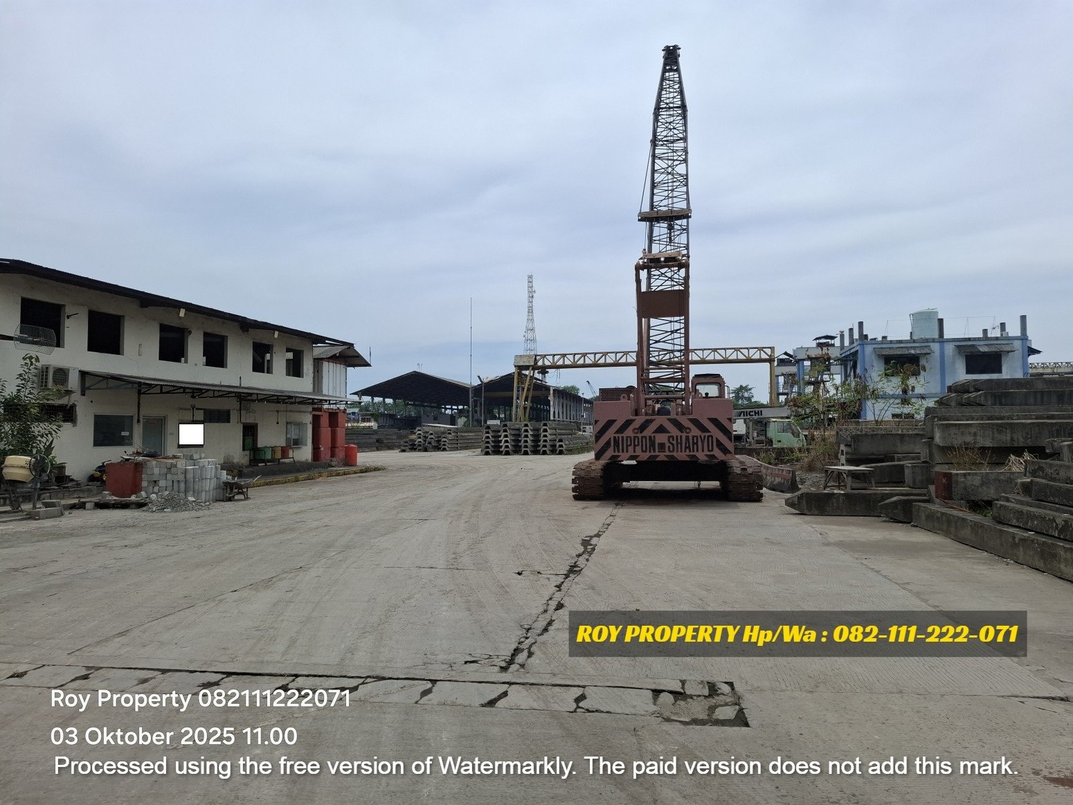 DIJUAL CEPAT Tanah di Cakung Cilincing 4 Ha Cor Beton Nego Sampai Deal - 6