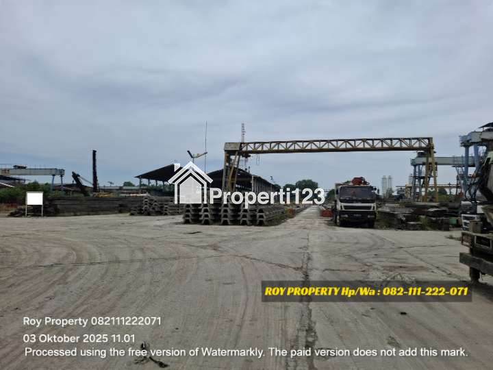 TERMURAH Dijual Tanah di Cakung Cilincing 4 Ha Full Cor Beton HARGA DIBAWAH NJOP - 1