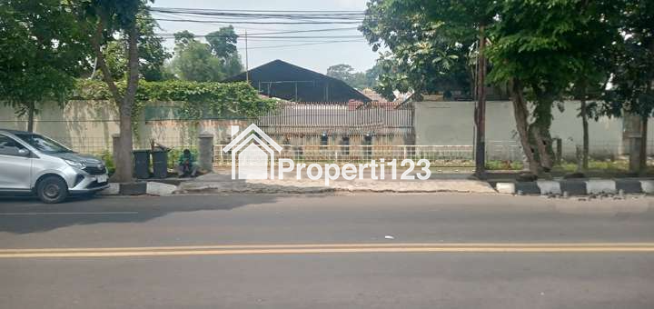 Tanah Siap Bangun 2129 m2 SHM Muka 50 Meter Bonus Kantor Harga di Bawah Pasaran Untuk Komersial, Jasa dan Niaga di Jalan AH. Nasution Bandung - 1