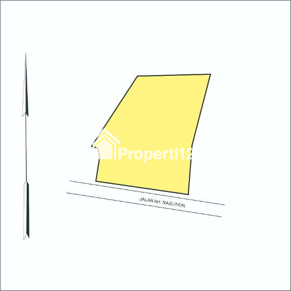 Tanah Siap Bangun 2129 m2 SHM Muka 50 Meter Bonus Kantor Harga di Bawah Pasaran Untuk Komersial, Jasa dan Niaga di Jalan AH. Nasution Bandung - 6