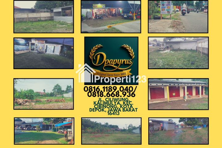 Disewakan Kios & lahan kosong, lok Depok Kalimulya - 1