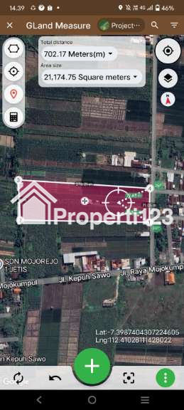 Dijual Tanah di Jetis Mojokerto - 1