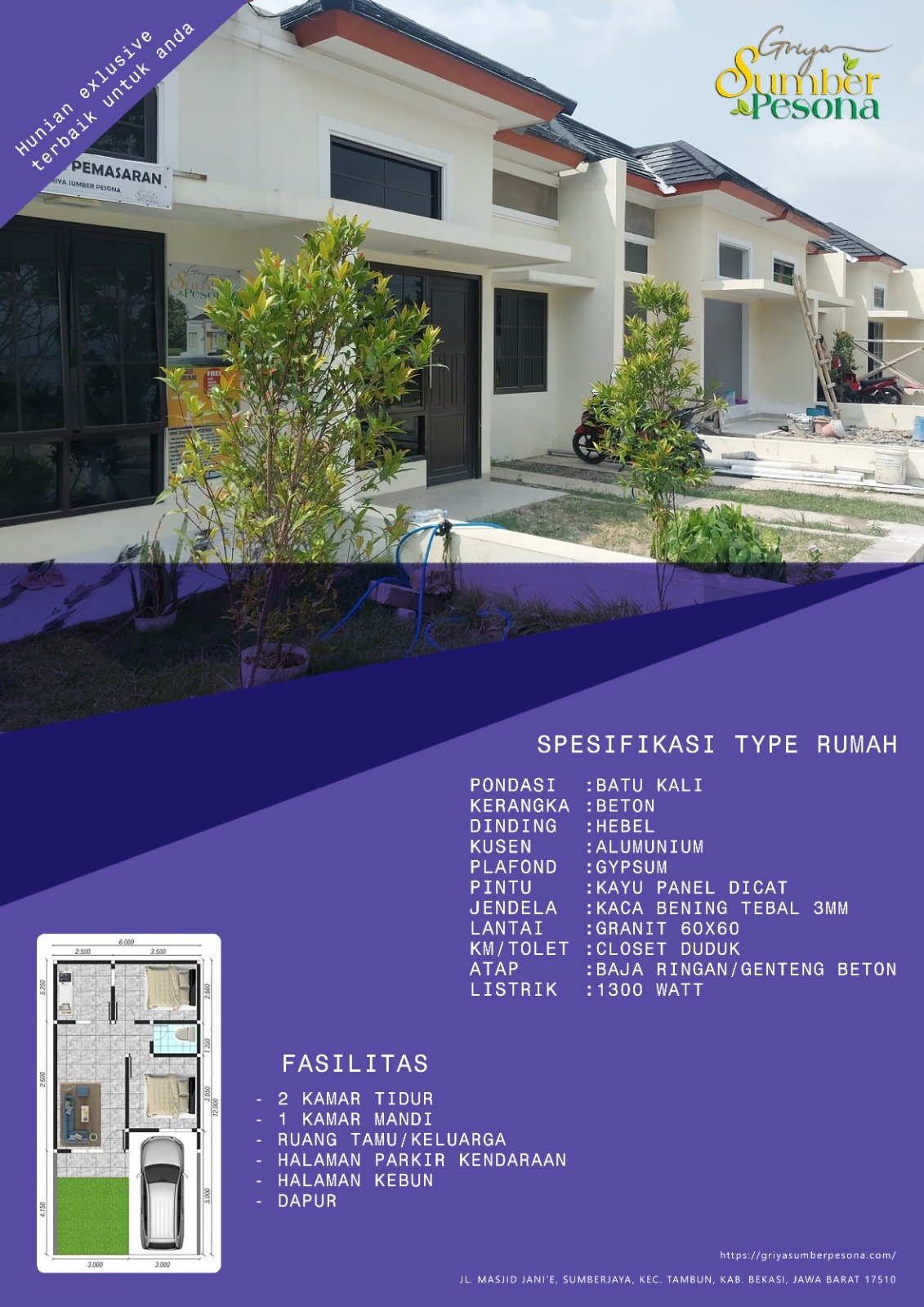 Cluster Griya Sumber Pesona - 2