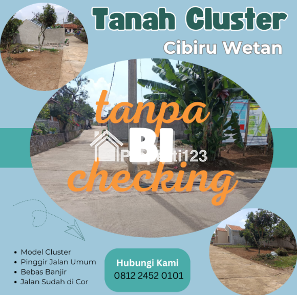 Tanah murah bebas banjir di Cibiru wetan Bandung timur - 1
