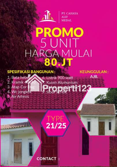 Promo Rumah 5 Unit hanya 80 Jutaan! - 2