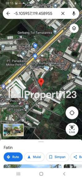 Tanah luas 3,3 Ha samping Hino -+200 m masuk poros Ir. Sutami. - 5