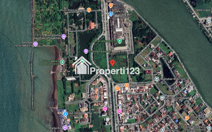 Tanah sudut poros metro tb luas 1,9 ha depan wisata Akkarena. - 6