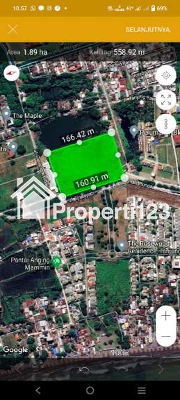 Tanah sudut luas 1,8 Ha depan Angin Mammiri Tanjung. - 6